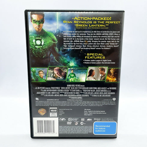 Green Lantern (DC Comics) DVD